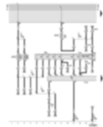 Wiring Diagram  AUDI A8 2001 - Memory operating unit - seat adjustment (with memory) control unit