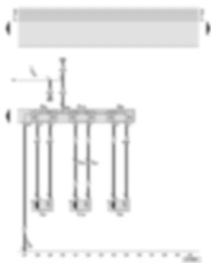 Wiring Diagram  AUDI A8 2001 - Front passenger