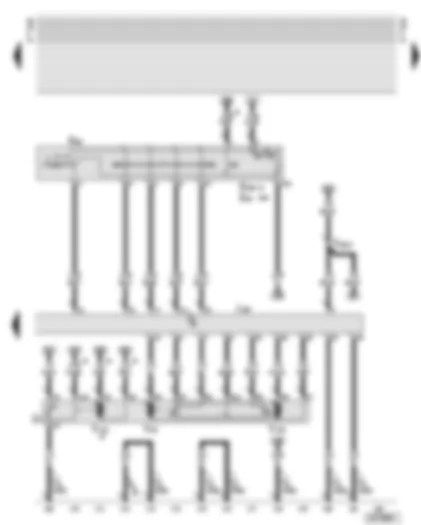 Wiring Diagram  AUDI A8 2001 - Mirror adjustment - front passenger