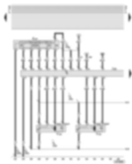 Wiring Diagram  AUDI A8 2001 - Steering column adjustment