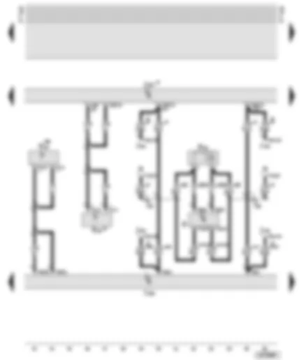 Wiring Diagram  AUDI A8 2001 - Control unit for voice control - telephone/telematics control unit - telephone microphone - telephone/navigation systems loudspeaker