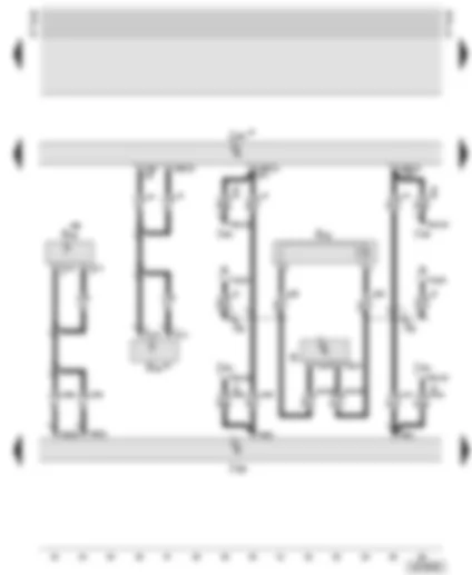 Wiring Diagram  AUDI A8 2002 - Control unit for voice control - telephone/telematics control unit - telephone microphone - telephone/navigation systems loudspeaker