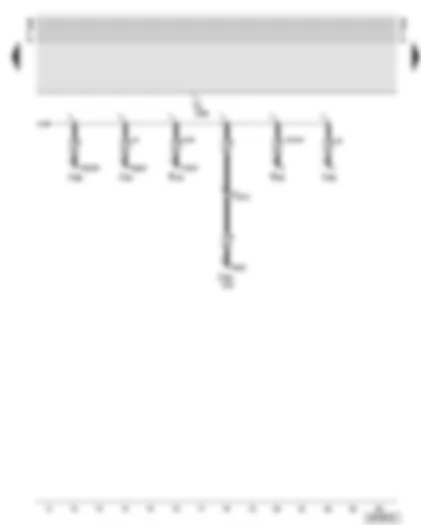 Wiring Diagram  AUDI A8 2002 - CAN bus wires (display) - high bus connection