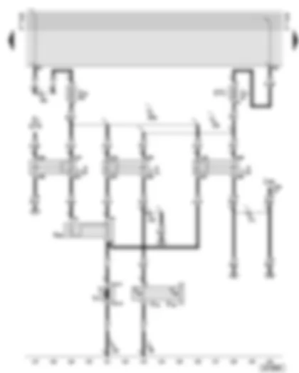 Wiring Diagram  AUDI A8 2002 - Engine cooling - 12-cylinder petrol engines