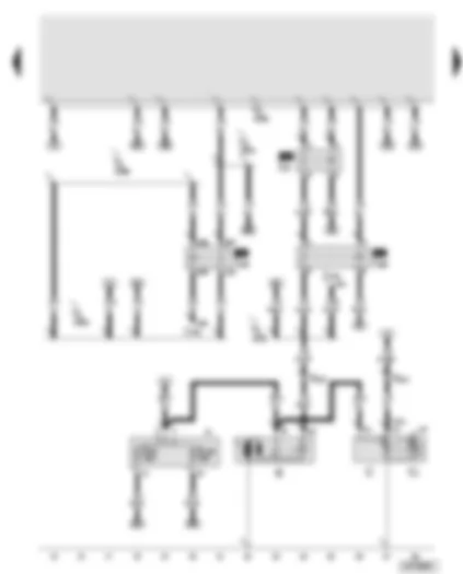 Wiring Diagram  AUDI A8 2003 - Starter - alternator - terminal 15 voltage supply relay - starter motor relay