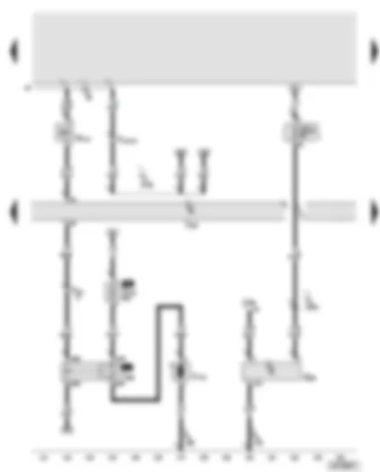 Wiring Diagram  AUDI A8 2003 - Engine control unit - secondary air pump relay - secondary air pump motor - high pressure sender - secondary air inlet valve