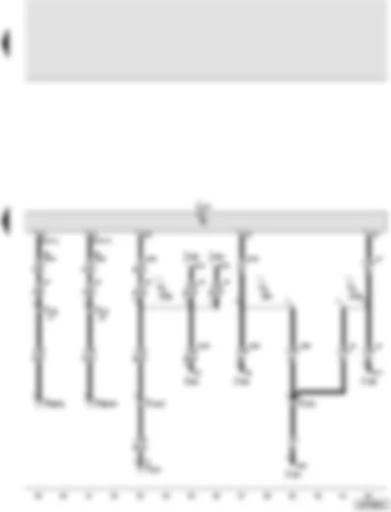 Wiring Diagram  AUDI A8 2003 - Automatic gearbox control unit - CAN separating connector - right
