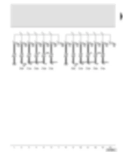 Wiring Diagram  AUDI A8 2010 - CAN separating connector left