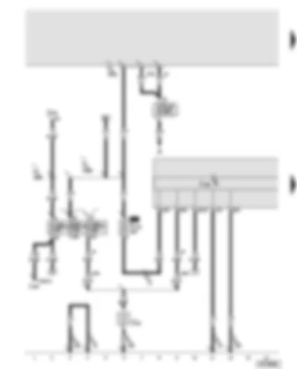 Wiring Diagram  AUDI A8 2004 - ABS with EDL control unit - ABS control unit fuse 1