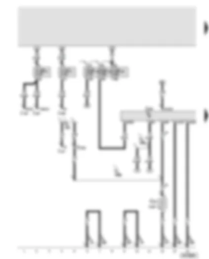 Wiring Diagram  AUDI A8 2004 - Entry and start authorisation control unit