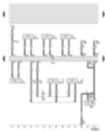 Wiring Diagram  AUDI A8 2003 - Entry and start authorisation control unit - aerials