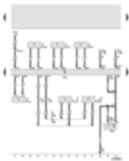 Wiring Diagram  AUDI A8 2004 - Entry and start authorisation control unit - aerials