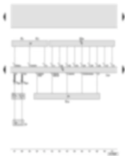 Wiring Diagram  AUDI A8 2003 - Turn signal switch - intermittent wiper switch - horn plate - steering angle sender - steering column electronics control unit