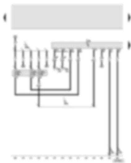 Wiring Diagram  AUDI A8 2003 - Convenience system central control unit