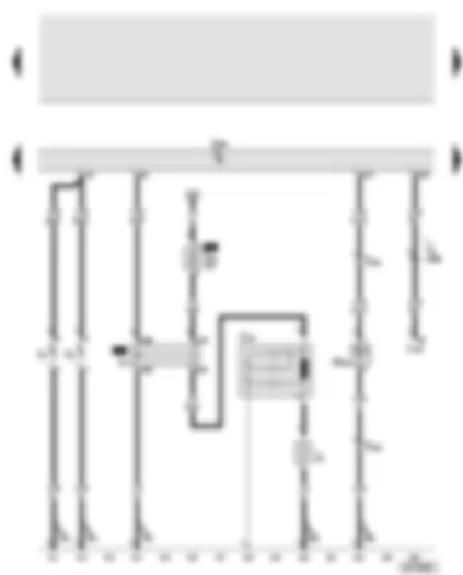 Wiring Diagram  AUDI A8 2003 - Convenience system central control unit - number plate light - heated rear window - high level brake light bulb