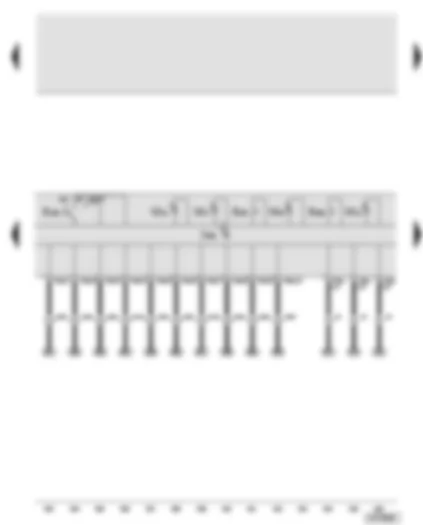 Wiring Diagram  AUDI A8 2003 - Roof electronics control unit - interior light - front interior light button - reading light buttons