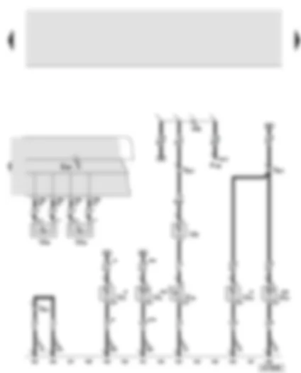 Wiring Diagram  AUDI A8 2003 - Rear operating unit for roof module - rear illuminated vanity mirror - glove box light - left and right footwell light