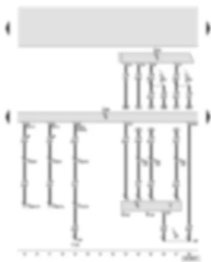 Wiring Diagram  AUDI A8 2003 - Door control unit - driver