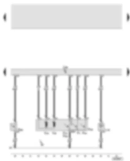 Wiring Diagram  AUDI A8 2003 - Door control unit - driver