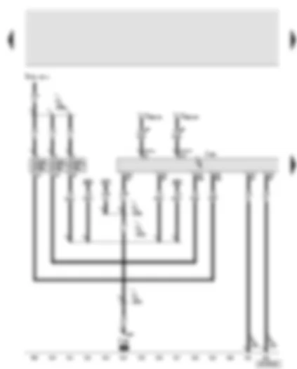 Wiring Diagram  AUDI A8 2003 - Convenience system central control unit - fuses