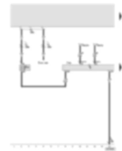 Wiring Diagram  AUDI A8 2003 - Tyre pressure monitor control unit - fuse