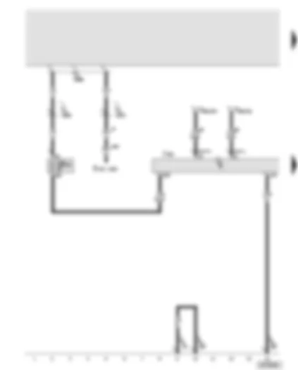 Wiring Diagram  AUDI A8 2004 - Tyre pressure monitor control unit - fuse