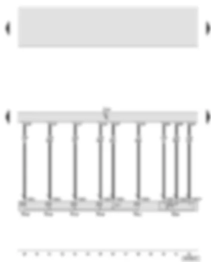 Wiring Diagram  AUDI A8 2003 - Adaptive suspension control unit - valve block - adaptive suspension pressure sender