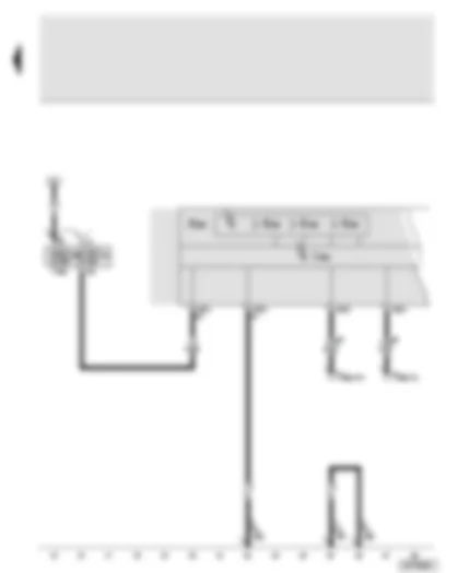Wiring Diagram  AUDI A8 2005 - Garage door operation control unit - garage door operating unit - garage door opener button