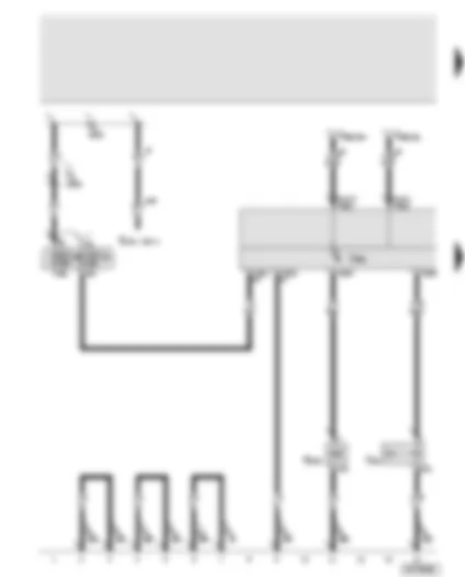 Wiring Diagram  AUDI A8 2010 - Additional heater control unit - fuses - heater coolant shut-off valve - metering pump