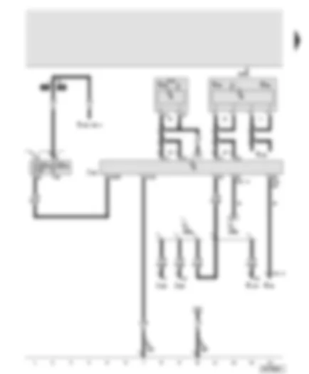 Wiring Diagram  AUDI A8 2010 - Navigation system with CD drive control unit - fuses - navigation system aerial - telephone aerial
