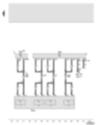 Wiring Diagram  AUDI A8 2003 - Microphone unit in front roof module - digital sound package control unit