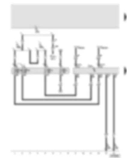 Wiring Diagram  AUDI A8 2005 - Onboard power supply control unit - fuses