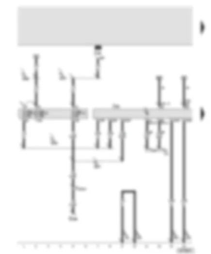 Wiring Diagram  AUDI A8 2003 - Data bus diagnostic interface - fuses
