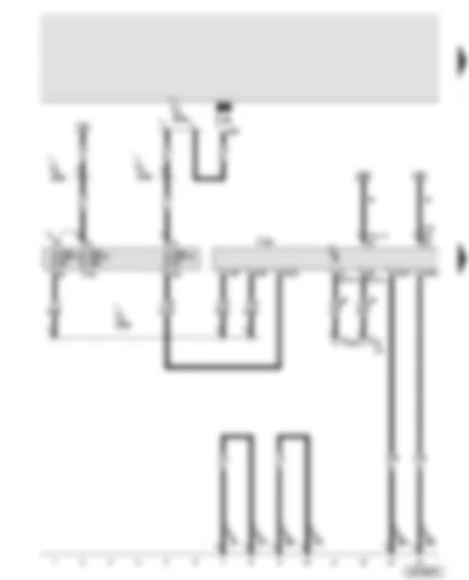 Wiring Diagram  AUDI A8 2005 - Data bus diagnostic interface - fuses