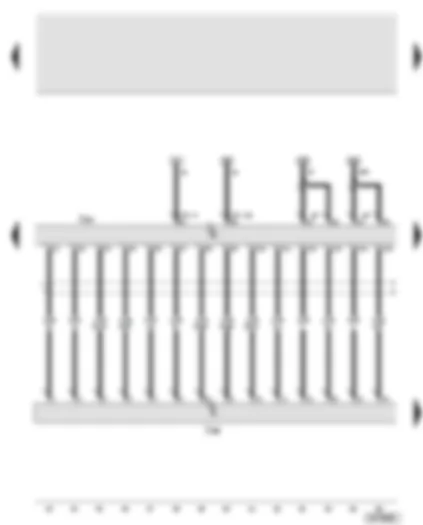 Wiring Diagram  AUDI A8 2003 - Front information control unit - front information display unit