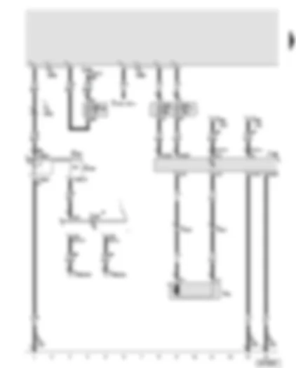 Wiring Diagram  AUDI A8 2003 - Rear roller blind - rear roller blind switch - rear roller blind motor