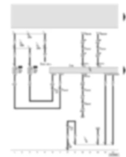 Wiring Diagram  AUDI A8 2003 - Driver’s seat - seat adjustment with memory control unit - fuses