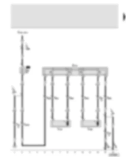 Wiring Diagram  AUDI A8 2003 - Lumbar support adjustment switch - rear left seat - lumbar support longitudinal adjustment motor - rear left seat - lumbar support adjustment motor - rear left seat