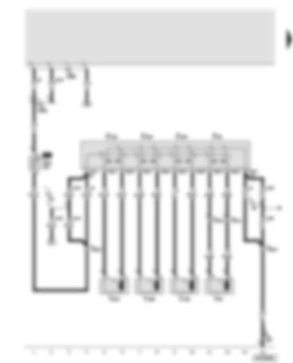Wiring Diagram  AUDI A8 2010 - Seat adjustment without memory - seat adjustment driver seat - seat longitudinal adjustment motor