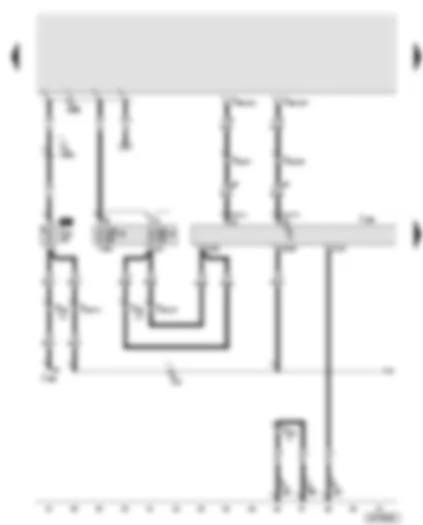 Wiring Diagram  AUDI A8 2004 - Rear left door control unit - rear electric window thermo-fuse