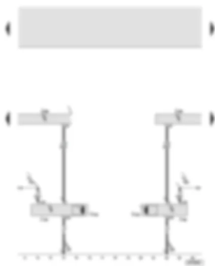 Wiring Diagram  AUDI A8 2004 - Rear left door control unit - rear right door control unit - side roller blind control unit