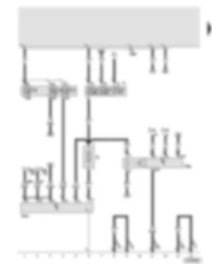 Wiring Diagram  AUDI A8 2003 - Battery - energy management control unit - battery cut-off relay
