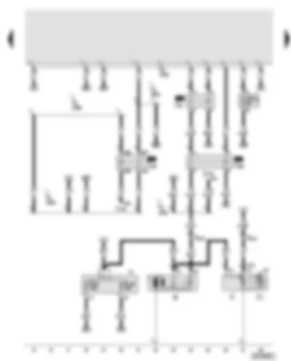 Wiring Diagram  AUDI A8 2003 - Starter - alternator - terminal 15 voltage supply relay - starter motor relay