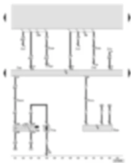 Wiring Diagram  AUDI A8 2003 - Engine control unit - brake servo relay - vacuum pump for brakes - brake servo pressure sensor