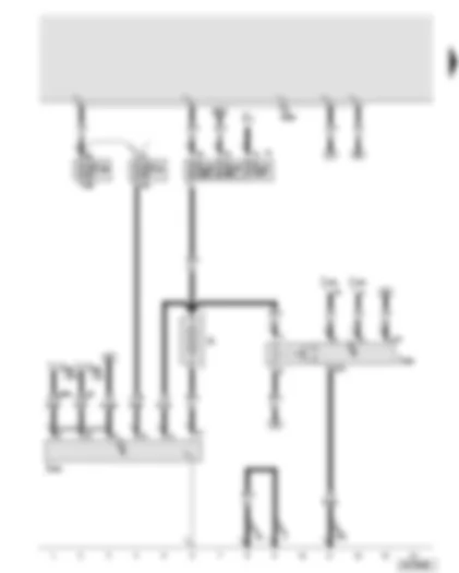 Wiring Diagram  AUDI A8 2003 - Battery - energy management control unit - battery cut-off relay