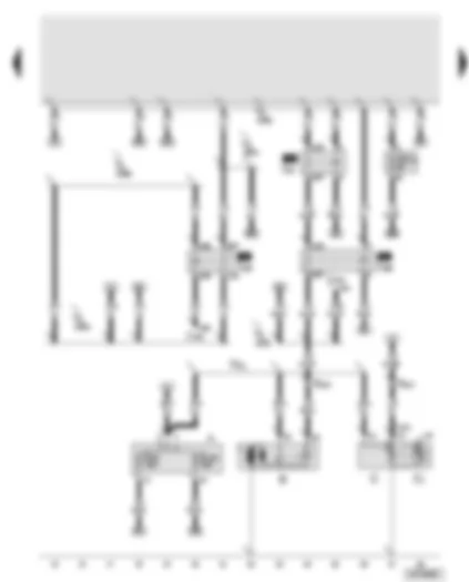 Wiring Diagram  AUDI A8 2003 - Starter - alternator - terminal 15 voltage supply relay - starter motor relay