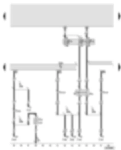 Wiring Diagram  AUDI A8 2003 - Diesel direct injection system control unit - brake light switch