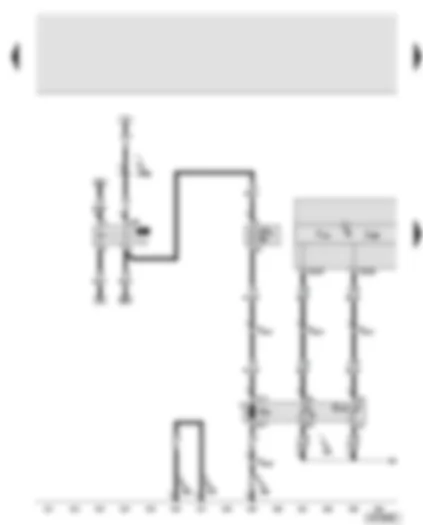 Wiring Diagram  AUDI A8 2010 - Control unit in dash panel insert - fuel pump relay
