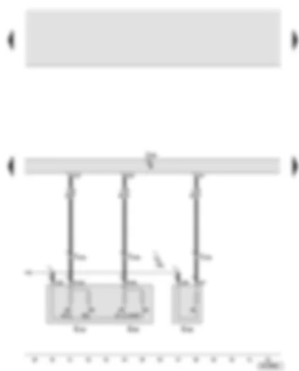 Wiring Diagram  AUDI A8 2003 - Rear seat adjustment with memory control unit - rear left seat lumbar support height adjustment button - rear left seat lumbar support longitudinal adjustment button - rear left seat massage button