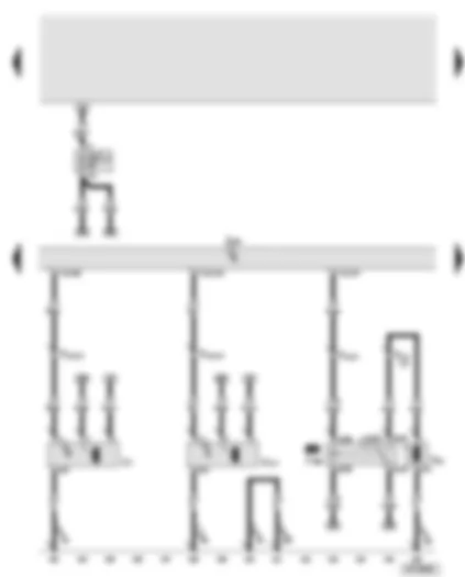 Wiring Diagram  AUDI A8 2004 - Engine control unit - radiator fan - radiator fan 2 - additional coolant pump relay - continued coolant circulation pump 